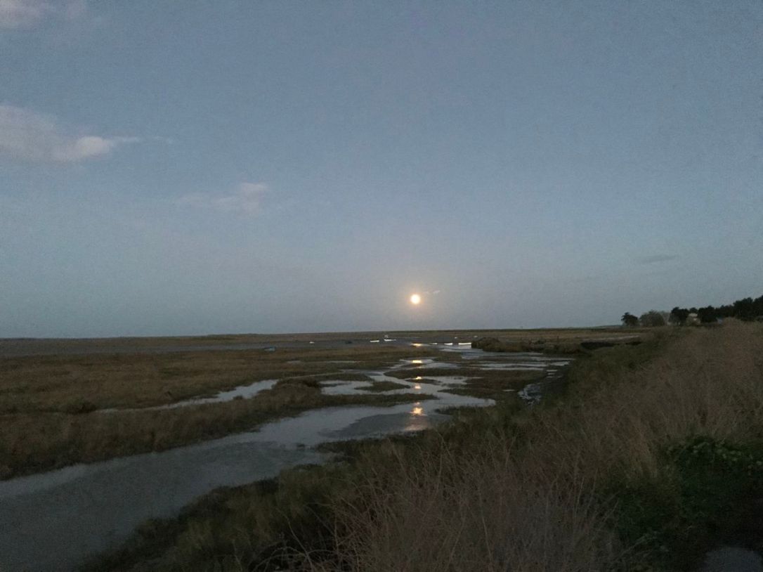 Norfolk Brancaster Moon