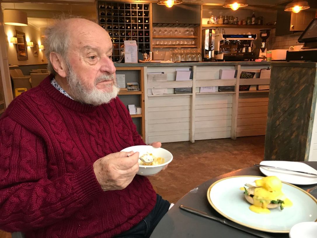 Norfolk White Horse Michael BIrthday